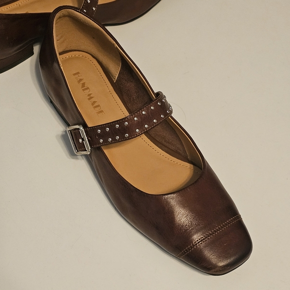 Mary Jane Shoes Women's Size 7.5-8 Chestnut Color. - Picture 10 of 13